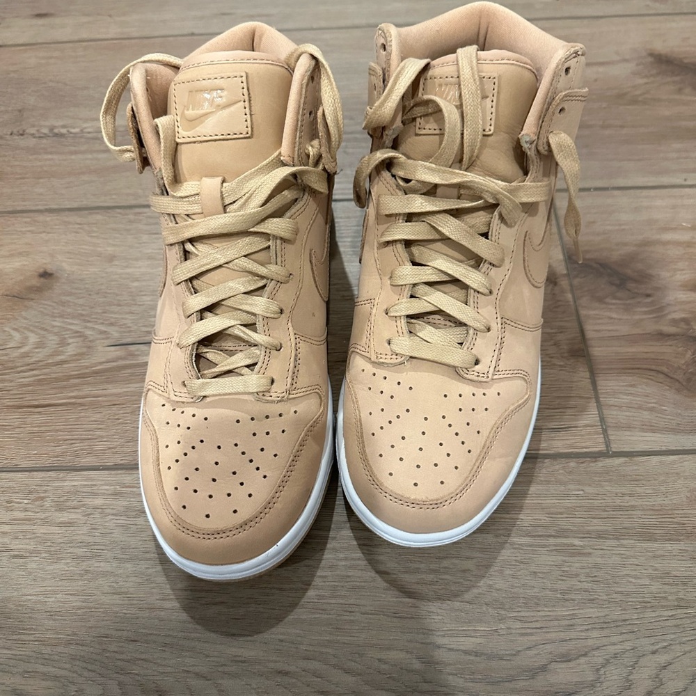 Nike Tan High-Top Sneakers